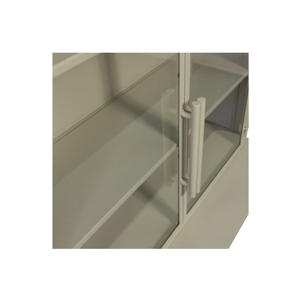 Unlock Metalen Vitrinekast Greige