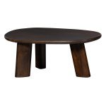 Roundly Salontafel Mango Hout Walnoot