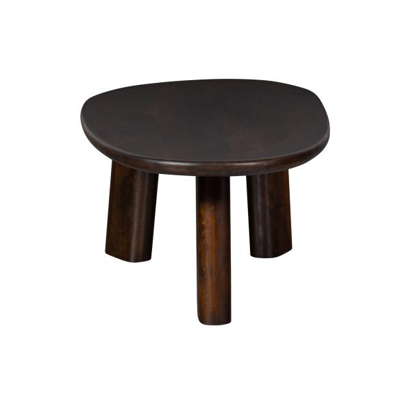 Roundly Salontafel Mango Hout Walnoot