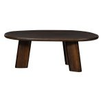 Roundly Salontafel Mango Hout Walnoot