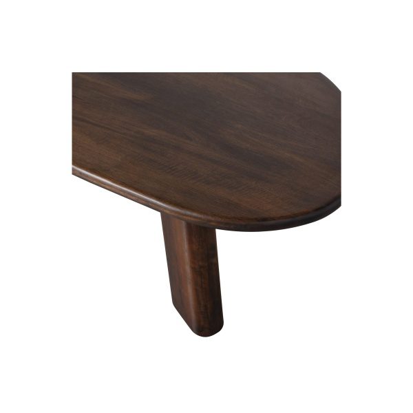 Roundly Salontafel Mango Hout Walnoot