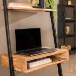 Wand kaptafel step / Massief acacia naturel