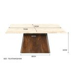Salontafel Valentino 75cm