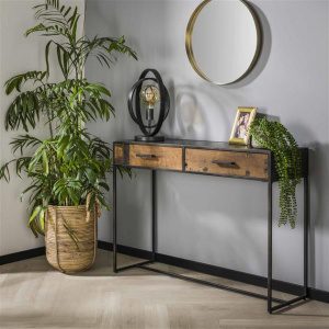Haltafel 2L blend / Robuust hardhout