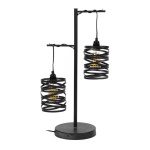 Tafellamp 2L spindle / Slate grey