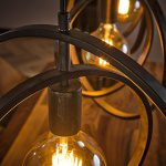 Hanglamp 3L Turn around / Charcoal