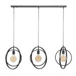 Hanglamp 3L Turn around / Charcoal