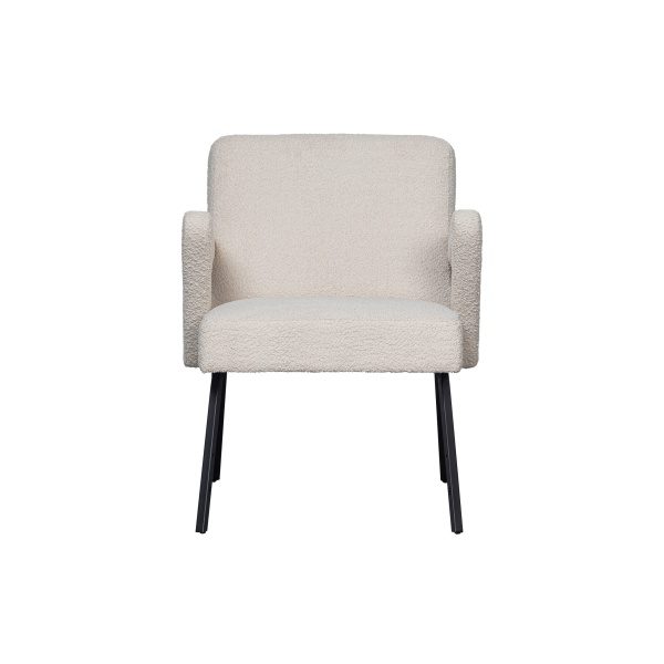 Clark Fauteuil BouclÉ Naturel