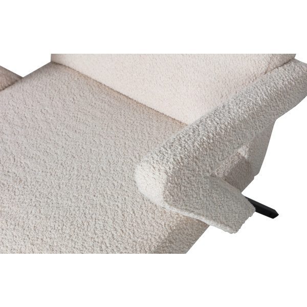 Clark Fauteuil BouclÉ Naturel