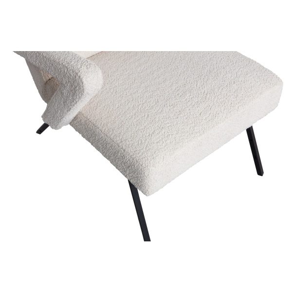 Clark Fauteuil BouclÉ Naturel