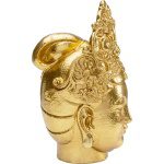 Deco Object Goddess Head Gold 39 cm