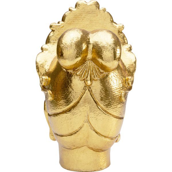 Deco Object Goddess Head Gold 39 cm