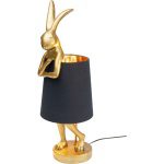 Tafellamp Animal Rabbit Gold/Black 68 cm