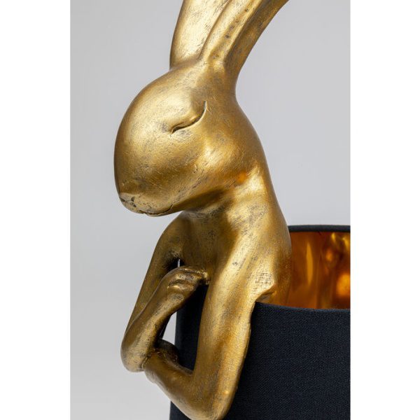 Tafellamp Animal Rabbit Gold/Black 68 cm