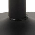 Eettafel Ibiza Mat Zwart