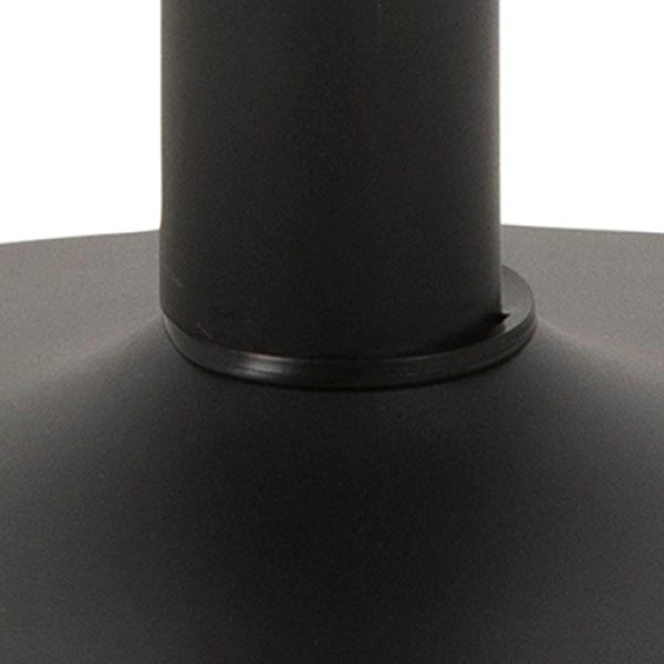 Eettafel Ibiza Mat Zwart
