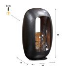Tafellamp Arch XL / Zwart nikkel