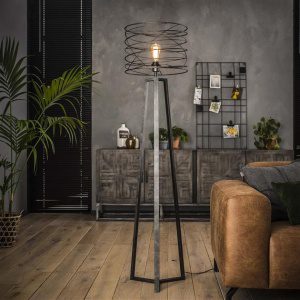 Vloerlamp 40 curl / Charcoal