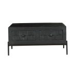 Salontafel Brandy Black 80 x 80 cm