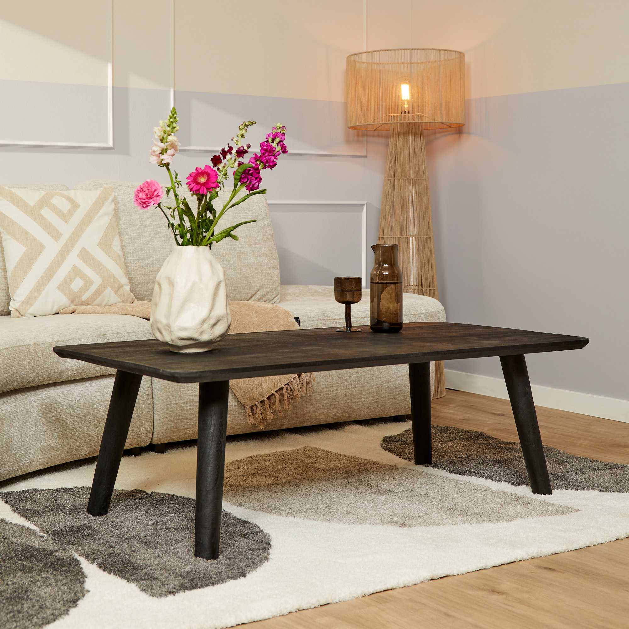 Salontafel Omaha Black 130 cm