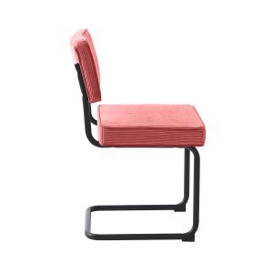Eetkamerstoel Bauhaus Rib Roze