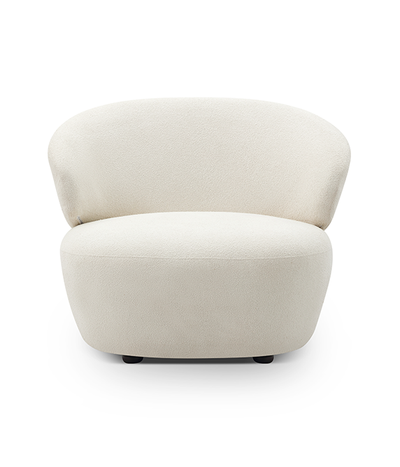 Fauteuil Toon Bouclé Naturel