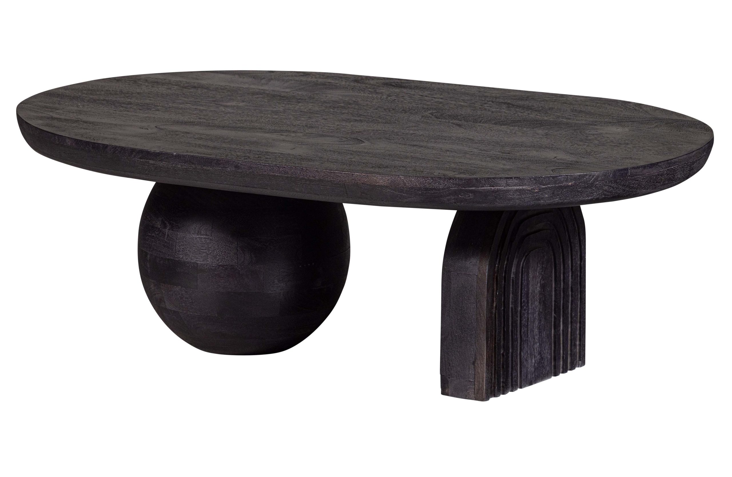 Steppe Salontafel Mango Hout Zwart