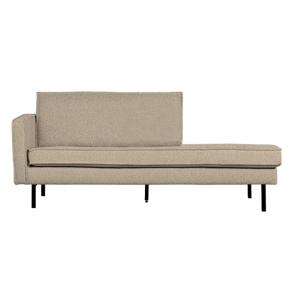Rodeo Daybed Left BouclÉ Beige