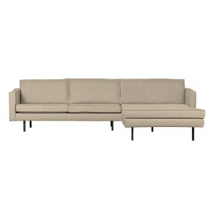 Rodeo Chaise Longue Rechts BouclÉ Beige