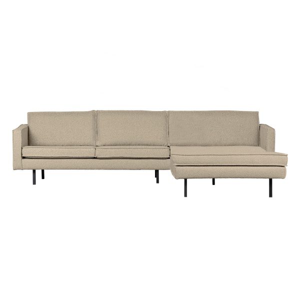 Rodeo Chaise Longue Rechts BouclÉ Beige