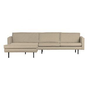 Rodeo Chaise Longue Links BouclÉ Beige