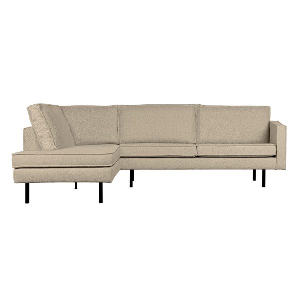 Rodeo Hoekbank Links BouclÉ Beige