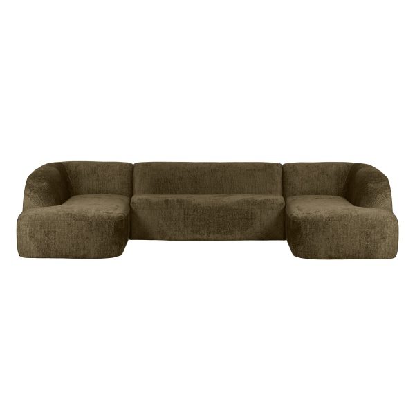 Sloping U-vorm Bank Structure Velvet Bonsai