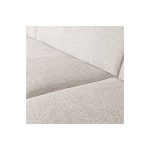 Sloping U-vorm Bank Pearl Melange