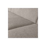 Sloping U-vorm Bank Off White Melange