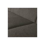 Sloping U-vorm Bank Grijs/zwart Melange