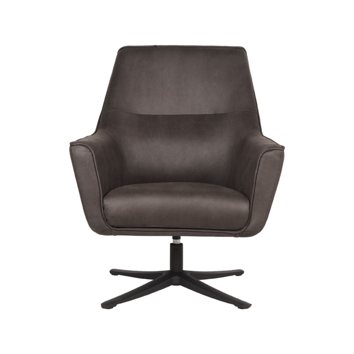 Fauteuil Tod - Antraciet - Microvezel