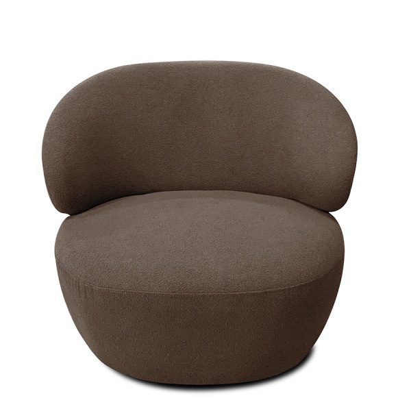 Fauteuil Toon Bouclé Taupe