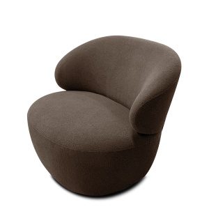 Fauteuil Toon Bouclé Taupe