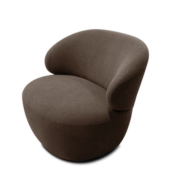 Fauteuil Toon Bouclé Taupe