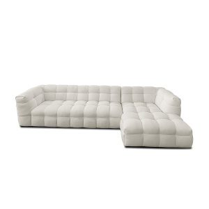 Loungebank Nina Bouclé Naturel Rechts