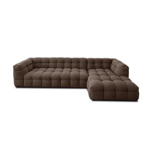 Loungebank Nina Bouclé Taupe Rechts