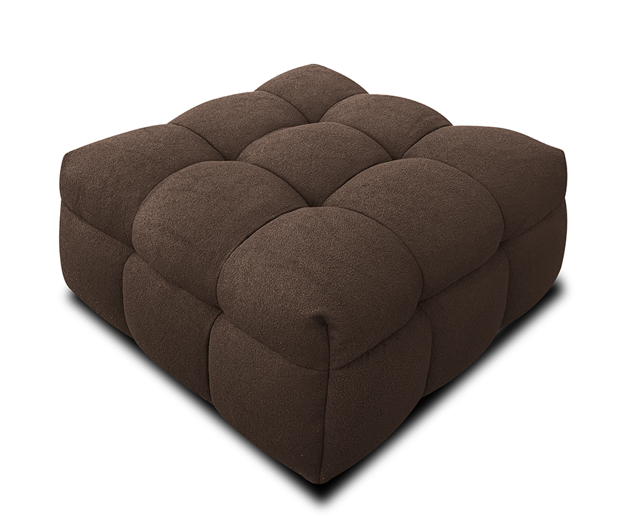 Poef Nina Bouclé Taupe