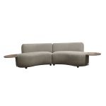 Sofa Blister Stof Naturel + Wood Table