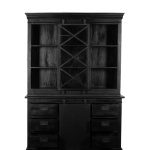 Vitrinekast Fresno Black 160 cm
