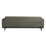Statement 3-zits Bank 230 Cm Structure Velvet Frost