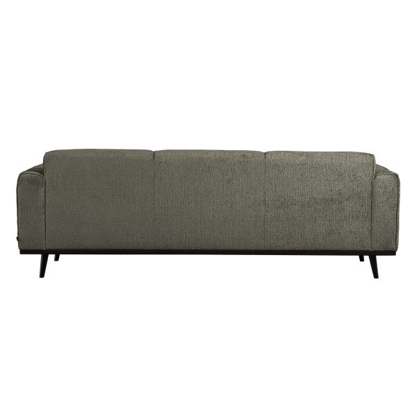 Statement 3-zits Bank 230 Cm Structure Velvet Frost