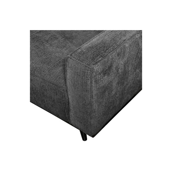Statement 3-zits Bank 230 Cm Structure Velvet Mountain