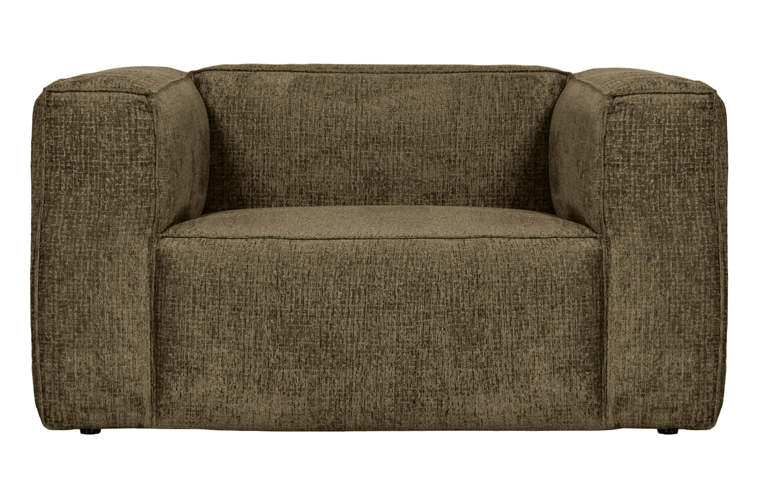 Bean Fauteuil Structure Velvet Moss