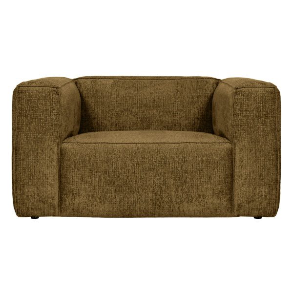 Bean Fauteuil Structure Velvet Spices